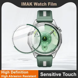 IMAK 3D Flexibilné sklo pre Huawei Watch GT 6 46mm GREEN-WHITE