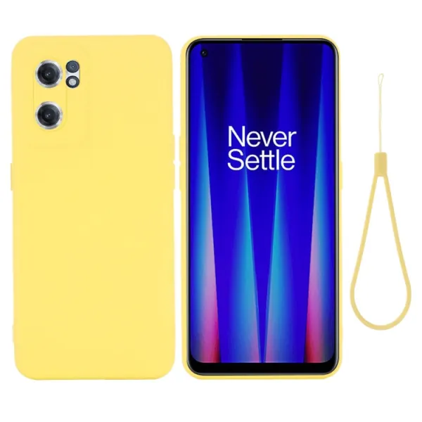 RUBBER Ochranný obal pre OnePlus Nord CE 2 5G žltý