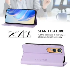 RINA Zaklápacie puzdro pre OnePlus Nord CE 4 Lite 5G fialové