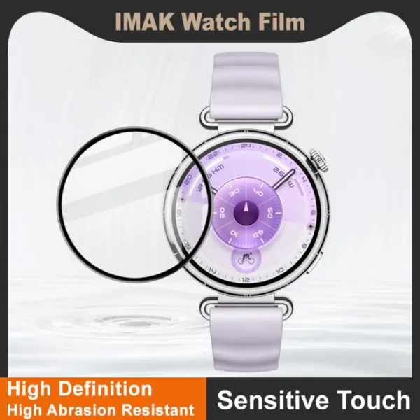 IMAK 3D Flexibilné sklo pre Huawei Watch GT 6 41mm BLACK