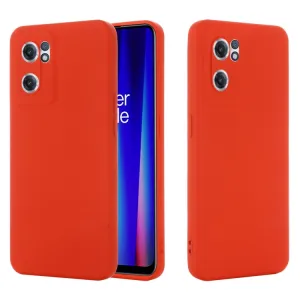 RUBBER Ochranný obal pre OnePlus Nord CE 2 5G červený