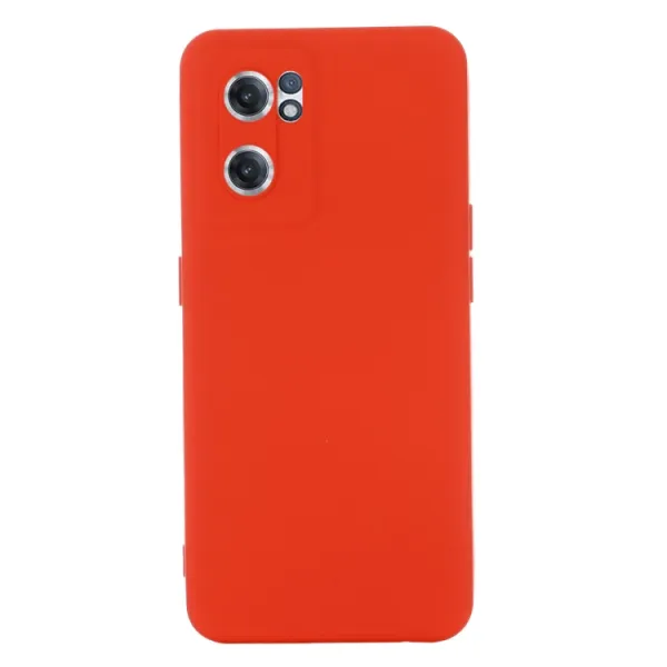 RUBBER Ochranný obal pre OnePlus Nord CE 2 5G červený