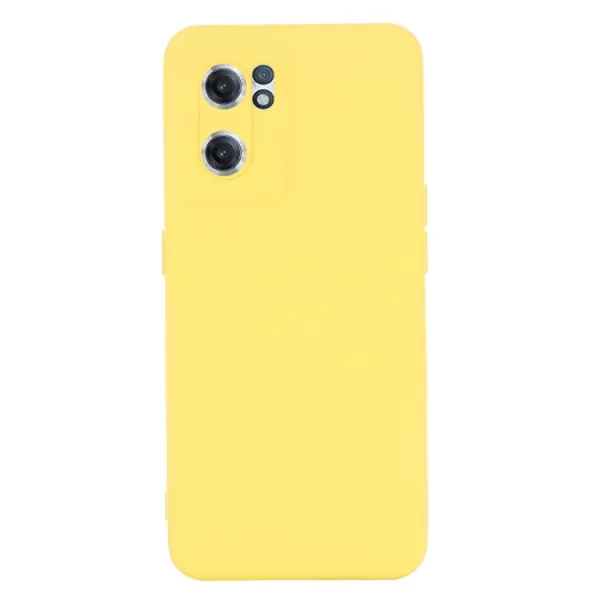 RUBBER Ochranný obal pre OnePlus Nord CE 2 5G žltý