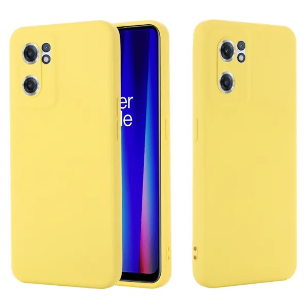 RUBBER Ochranný obal pre OnePlus Nord CE 2 5G žltý