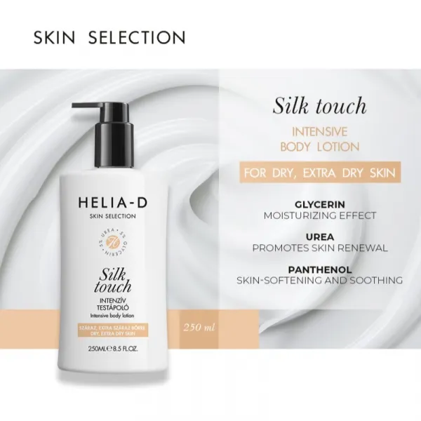 Helia-D Skin Selection telový krém pre suchú až veľmi suchú pokožku 250 ml