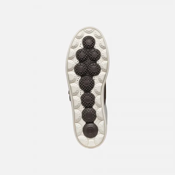 White Women's Geox Spherica Ecub-1 Sneakers - Women's