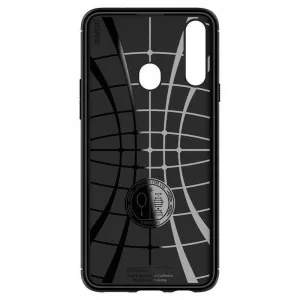 Spigen Rugged Armor silikónový kryt na Samsung Galaxy A20s, čierny (ACS00561)