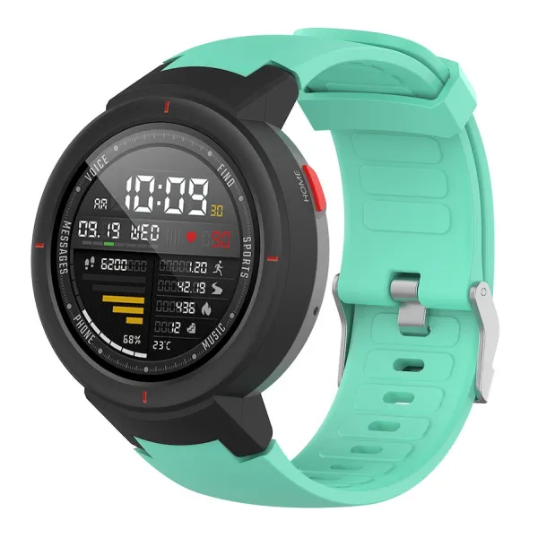 BStrap Silicone remienok na Xiaomi Amazfit Verge, teal (SXI002C08)