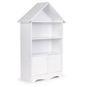 Knižnica v tvare domčeka ECOTOYS pre detské hračky