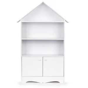 Knižnica v tvare domčeka ECOTOYS pre detské hračky