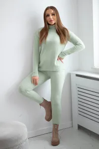 Legínovo Čierny dvojdielny súprava sveter alpaka Farba: Modrá, Veľkosť: UNI