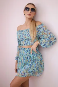 Legínovo Mätový kvetinový set Farba: Mätová, Veľkosť: UNI