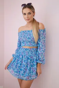 Legínovo Mätový kvetinový set Farba: Mätová, Veľkosť: UNI