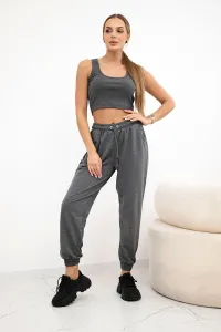 Legínovo Súprava top+nohavice biela Farba: Mätová, Veľkosť: UNI