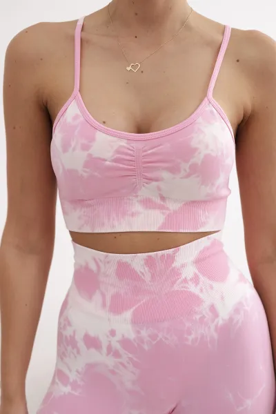Legínovo Fitness súprava s nastaviteľnými ramienkami + push-up legíny biele Farba: Modrá, Veľkosť: M/L