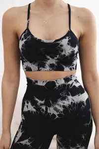 Legínovo Fitness súprava s nastaviteľnými ramienkami + push-up legíny biele Farba: Modrá, Veľkosť: M/L