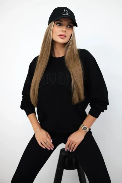 Legínovo Bavlnená súprava California mätová Farba: Modrá, Veľkosť: UNI