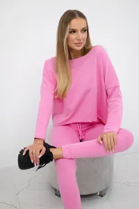 Legínovo Súprava s čiernou oversized blúzkou Farba: Modrá, Veľkosť: UNI