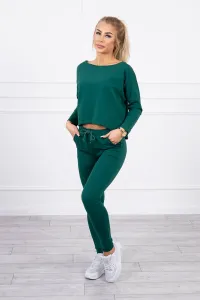 Legínovo Súprava s čiernou oversized blúzkou Farba: Modrá, Veľkosť: UNI