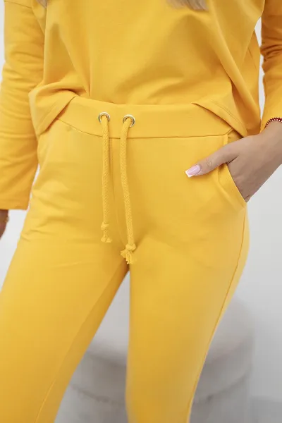 Legínovo Súprava s čiernou oversized blúzkou Farba: Modrá, Veľkosť: UNI