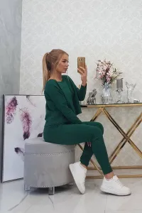 Legínovo Súprava s čiernou oversized blúzkou Farba: Modrá, Veľkosť: UNI