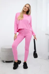 Legínovo Súprava s čiernou oversized blúzkou Farba: Modrá, Veľkosť: UNI