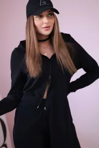 Legínovo Súprava dresov mikina s dlhším bokom grafitová Farba: Khaki, Veľkosť: UNI