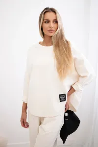 Legínovo Súprava Punto Milano Winter mikina + nohavice khaki Farba: Khaki, Veľkosť: UNI
