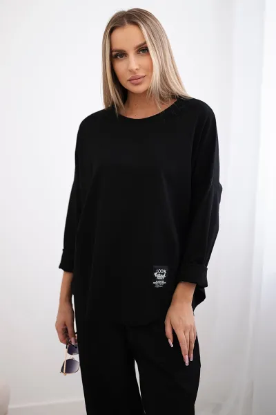 Legínovo Súprava Punto Milano Winter mikina + nohavice khaki Farba: Khaki, Veľkosť: UNI