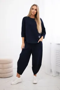 Legínovo Súprava Punto Milano Winter mikina + nohavice khaki Farba: Khaki, Veľkosť: UNI