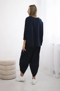 Legínovo Súprava Punto Milano Winter mikina + nohavice khaki Farba: Khaki, Veľkosť: UNI