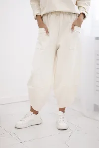 Legínovo Súprava Punto Milano Winter mikina + nohavice khaki Farba: Khaki, Veľkosť: UNI
