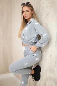 Legínovo Súprava s potlačou pištolí marhuľová Farba: Marhuľa, Veľkosť: UNI