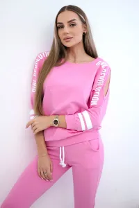 Legínovo Súprava Girl Revolution béžová Farba: Modrá, Veľkosť: UNI