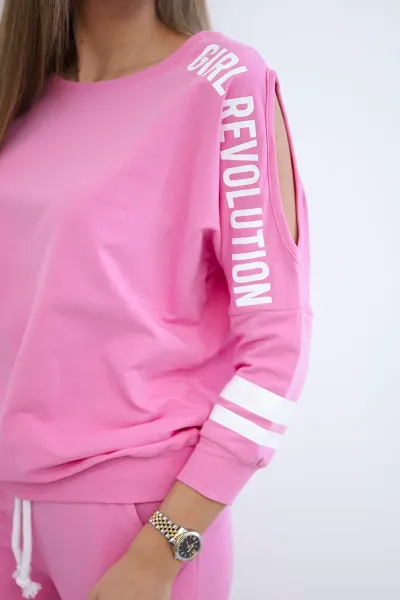 Legínovo Súprava Girl Revolution béžová Farba: Modrá, Veľkosť: UNI