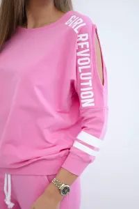 Legínovo Súprava Girl Revolution béžová Farba: Modrá, Veľkosť: UNI