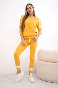 Legínovo Súprava Girl Revolution béžová Farba: Modrá, Veľkosť: UNI