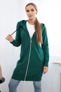 Legínovo Béžová mikina s kapucňou Farba: Modrá, Veľkosť: UNI