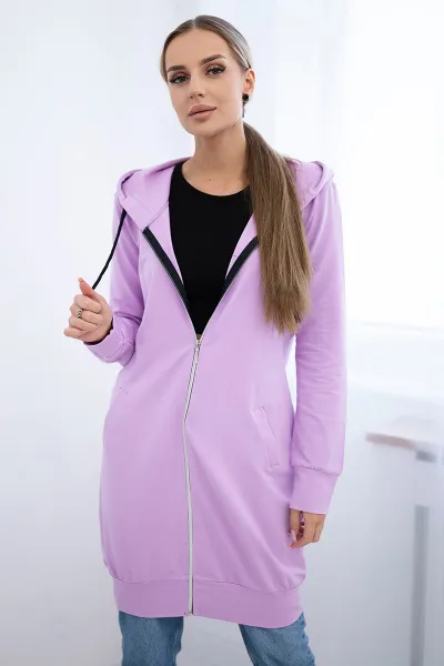 Legínovo Béžová mikina s kapucňou Farba: Modrá, Veľkosť: UNI