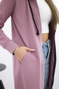 Legínovo Béžová mikina s kapucňou Farba: Modrá, Veľkosť: UNI