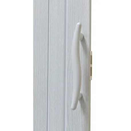 Skladacie dvere 005S biely dub matný 80 cm