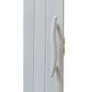 Skladacie dvere 005S biely dub matný 80 cm