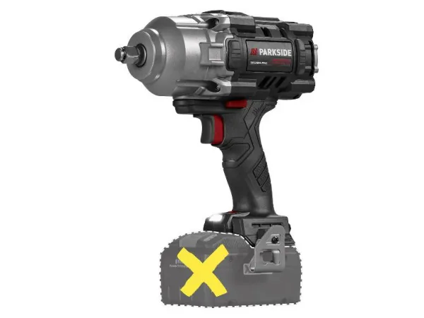 Parkside Performance® Aku rázový uťahovák 20 V Passp 20-Li C4 – bez akumulátora