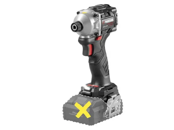 Parkside Performance® Aku rázový uťahovák Pdssap 20-Li D3 – bez akumulátora