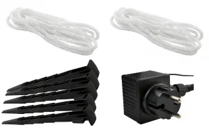 Domtextilu Vianočná dekorácia nafukovací mikuláš s LED osvetlením 180 cm 31170