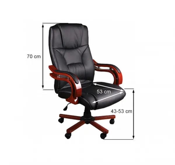 MasážnekreslohnedejfarbysdrevenýmipodručkamiBSL003M51316
