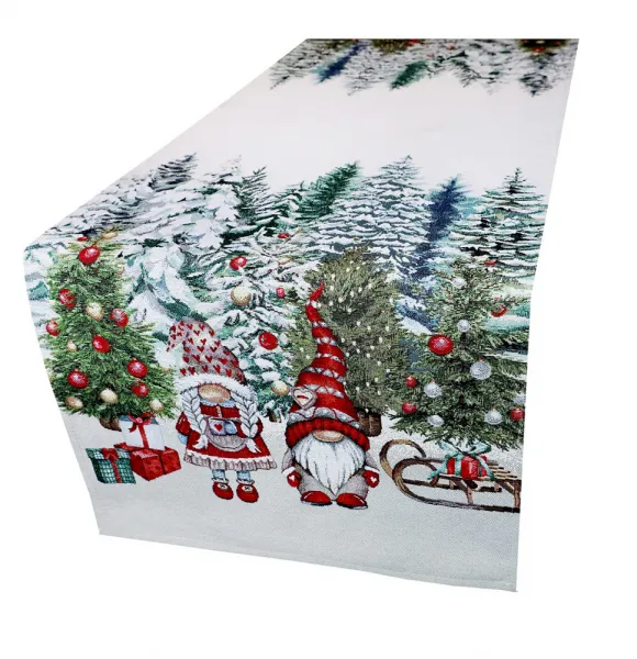 DomTextilu Gobelínovýobrusskrásnymvianočnýmmotívom45x140cm 67848 viacfarebná