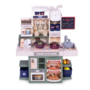 3kraft Dětská kuchyňka HOME KITCHEN šedá