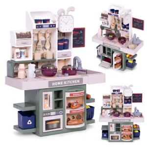 3kraft Dětská kuchyňka HOME KITCHEN šedá