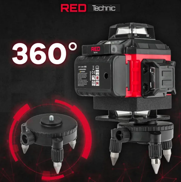 Krížový 4D laser zelený RTPLK0036